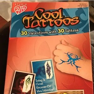 Studio 2/14 Cool Tattoos 30 Valentines x2 Boxes